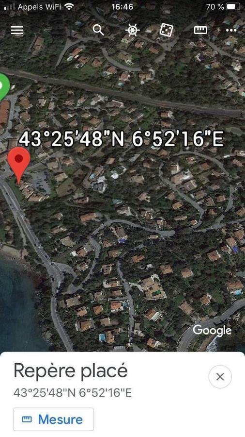 Agay Le Pti Bonheur 60M2 Rez De Jardin, En Bord De Mer Saint-Raphaël Eksteriør bilde